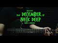 Neck Deep - December | Lyric & Chord