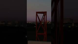 Landing In Evening Time #swiss001landing