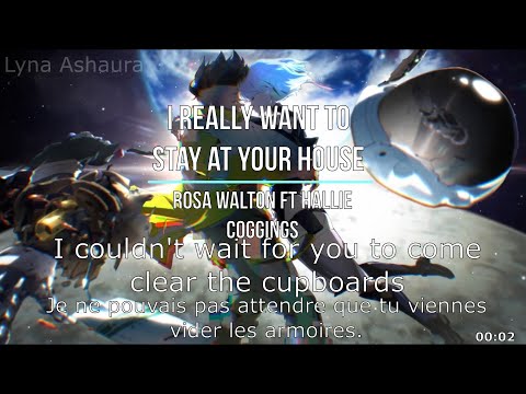 NightcoreENG - I Really Want To Stay At Your House (Rosa Walton ft Hallie Coggings) + LYRICS