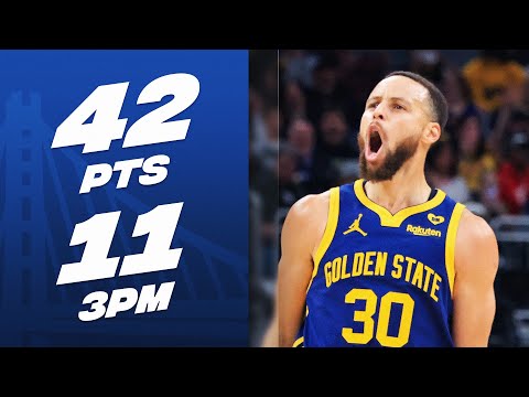 Steph Curry Posts 3-PT SEASON-HIGH - 11 THREES 🔥 | February 8, 2024