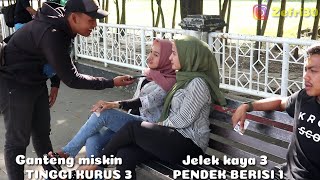 Download lagu PILIH COWOK GANTENG TAPI MISKIN  atau COWOK JELEK TAPI KAYA?? 🤔 #Survei mp3