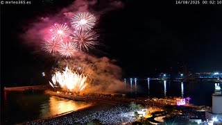 Feria Malaga 2025 - Our live webcams broadcast the drone show & fireworks live. Watch the cut here