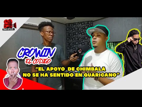 CROWIN EL CÓDIGO ASEGURA QUE "CHIMBALA NO APOYA A LOS TALENTOS DE GUARICANO" 😲