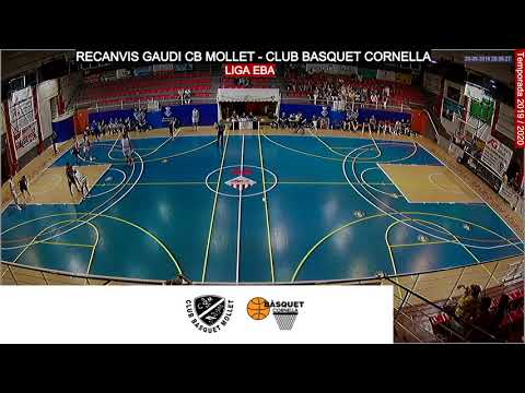 RECANVIS GAUDI CB MOLLET - CLUB BASQUET CORNELLA (J2 T19/20)