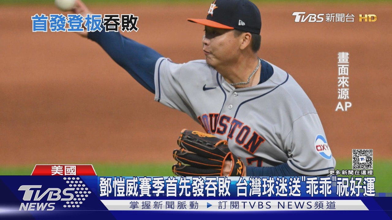 MLB影音/先發吞敗球速下滑!鄧愷威曝原因 「覺得沒太多失投」