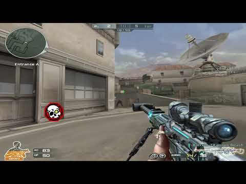 CROSSFIRE PHILIPPINES BARRETT M82A1 TITANIUM BEAST GAMEPLAY