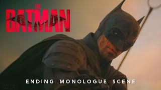 Download lagu THE BATMAN | Ending Monologue Scene - Something In The Way (Full HD) mp3