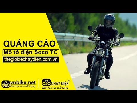 Quảng cáo mô tô điện Soco TC