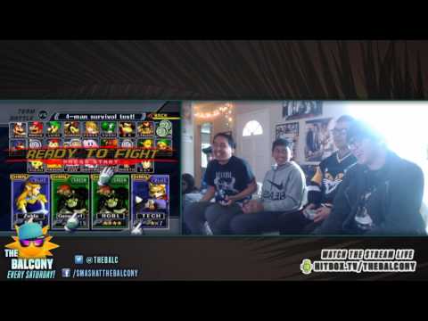 Melee @ the Balcony 85 - Dubs Round Robin ft. TB|TechBonus & Yung! VS RagingBull & Whiskey Dick