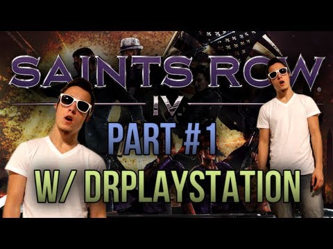 Saints Row 4 COOP  Walkthrough Part 1 - Presidency