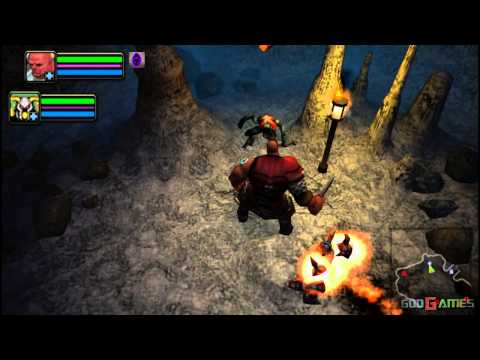 Dungeon Siege: Throne of Agony - Gameplay PSP HD 720P (PPSSPP)