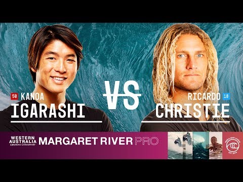 Kanoa Igarashi vs. Ricardo Christie - Round of 32, Heat 16 - Margaret River Pro 2019