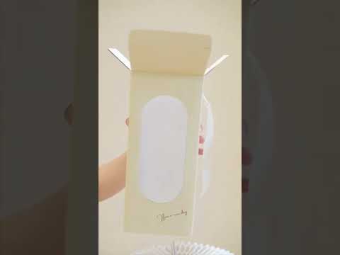 5pcs Oval-window Floral Gift Box with Handle