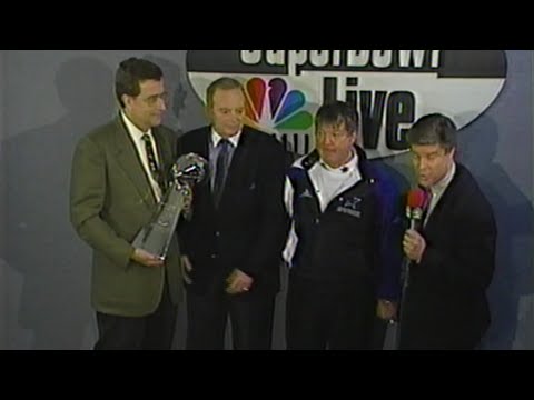 SUPERBOWL XXVIII post game and Trophy
