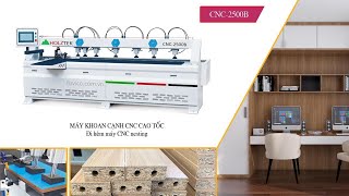 HOLZTEK. MÁY KHOAN NGANG CNC KHOAN CẠNH SIÊU TỐC Giá rẻ nhất thị trường VN 2020