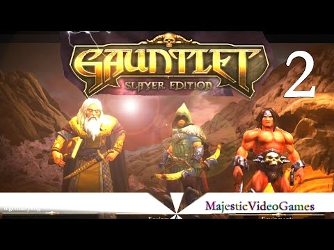 ☆Gauntlet: Slayer Edition Gameplay Walkthrough Multiplayer Part 2- Hardmode Catacombs HD PS4 ☆