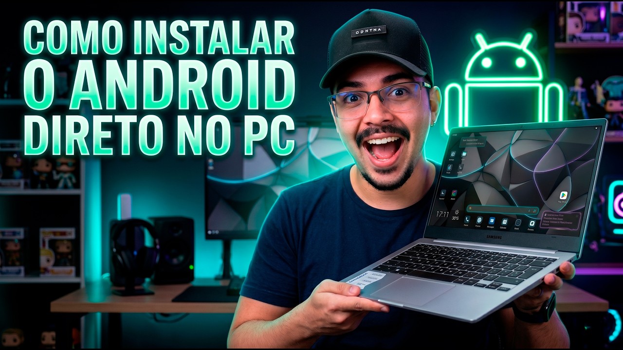 Como Instalar ANDROID no PC direto no HD ou SSD (Com Play Store)
