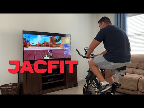 Take your exercise bike workouts to the next level! #JBike Cycling Tracker by #Jacfit
