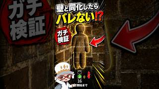 壁と完全同化したら鬼にバレない!? ガチ検証 #めっちゃカメレオン #Steam #Shorts #mecchachameleon