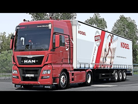 ETS2 1.47 Man TGX Hunedoara - Târgu Mureș