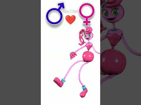 Fnaf - Male VS Famale Edit + Poppy Playtime 2 💙🥀GenderSwap#shorts #poppyplaytime