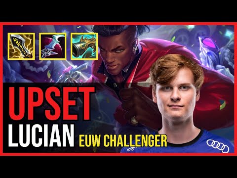 Upset - LUCIAN vs. EZREAL ADC | EUW Challenger