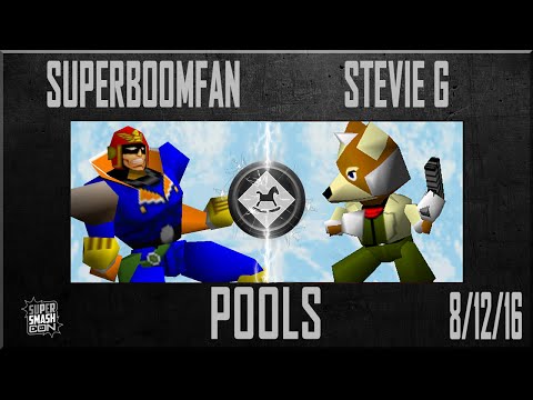 SSC 2016 Pools - SuPeRbOoMfAn (Falcon) Vs. Stevie G (Fox) Super Smash Bros - SSB64