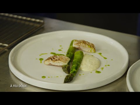 asperges & omble chevalier