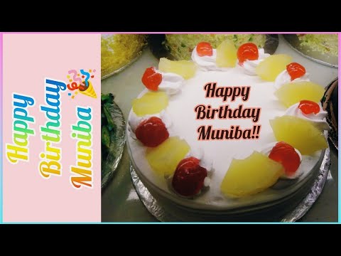 Happy Birthday Muniba  | Many Happy returns of the Day | Happy Birthday Video 2021 | August Birthday
