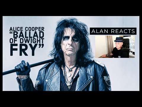 FIRST REACTION- ALICE COOPER : I loved this 😎
