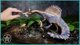 Cretaceous Ambush: The Spinosaurus Predator | AmazingTrungX DIY Epoxy Resin Diorama