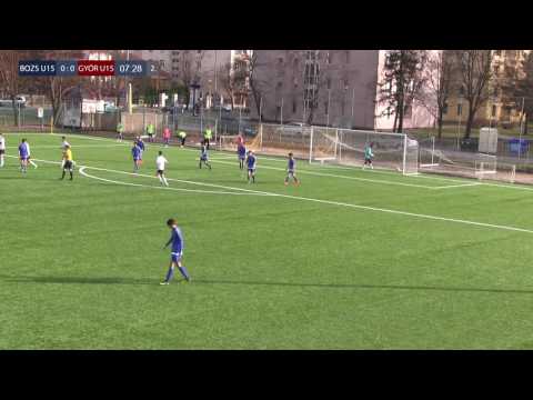 20170310-Bozsik Akadémia U15 - ETO FC Győr U15 összefoglaló