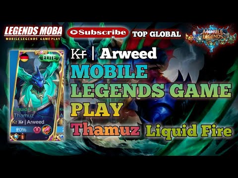 THAMUZ TOP GLOBAL MOBILE LEGENDS GAMEPLAY (Ꮶr̶ | Arweed) - LEGENDS MOBA