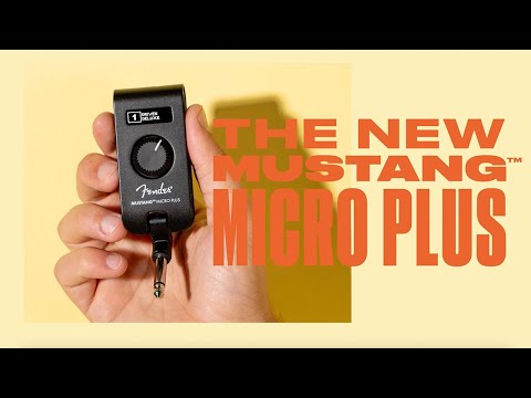 New for 2024 Fender Mustang Micro Plus Guitar Headphone Amp, Black, Support Small Business & Buy It Here ! image 7