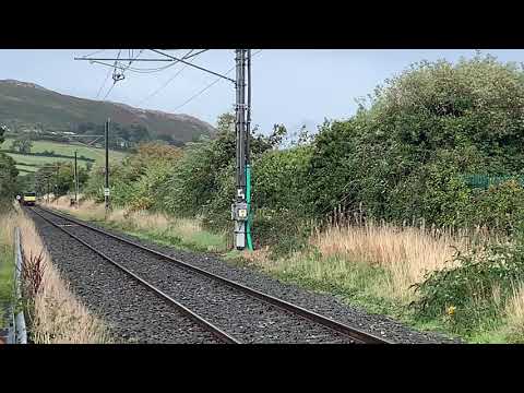 Dart Speeds passed Rathdown Road Level Crossing!