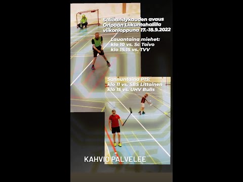 OU - SBS LITTOINEN sininen, salibandy P15, kilpasarja, 18.9.2022