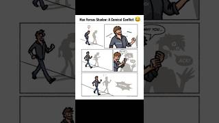 Download lagu #Comic #VsComic #ManVsShadow #FunnyComic #Webcomic #PostureCheck #ShadowBattle #Humor #Relatable mp3