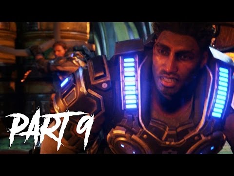 UNDERGROUND SCARES!! Gears of War 4 Gameplay Walkthrough Part 9 - Act 3 - FULL GAME (GOW4 Gameplay)