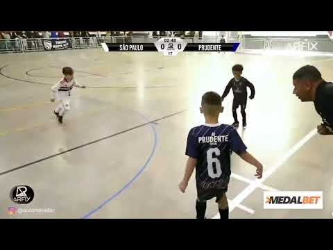 São Paulo 14x0 AD Prudente - Futsal Sub7 - Campeonato Paulista 2023 - FPFS