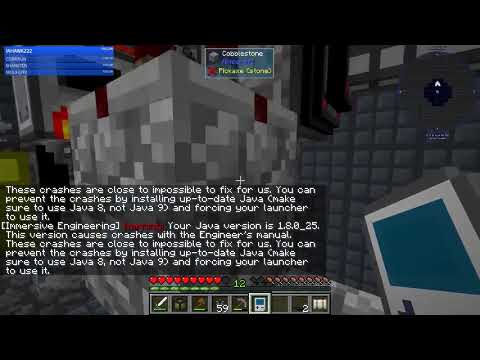 Infinite Ore with Actually Additions quarry INSIDE a Compact Machine