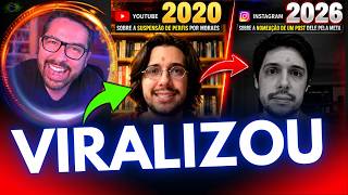 🤣Joel é censurado, chora nas redes sociais e vira piada 