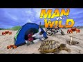 Man Vs Wild Spoof Part-5|24 Hours Survival Challenge With Kuttipuli|Camping Tent Making|VFS|Suppu