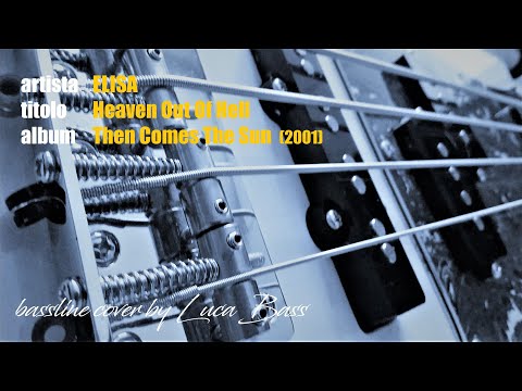 ELISA - Heaven out of hell - (bassline) - basso | cover by LUCA BASS (Sire V7 Vintage)