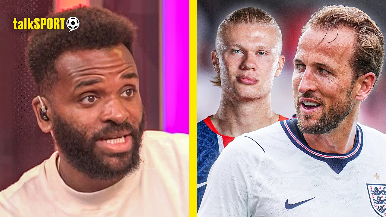Darren Bent EXPLAINS why Harry Kane is BETTER than Erling Haaland ahead of Norway vs England!