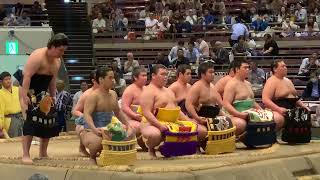 令和7年度 夏場所8日目 新序出世披露