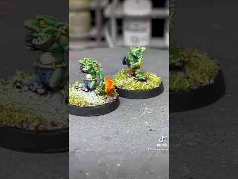 Blood Bowl Snotlings! #BloodBowl #Snotlings #Goblins #Warhammer #GamesWorkshop #PaintingWarhammer