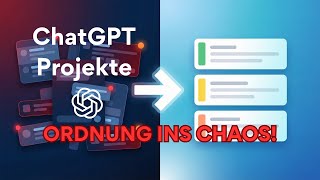 ChatGPT endlich sinnvoll organisiert – Das ändert alles