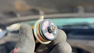 GM Fuel pressure regulator replacement: fix truck won’t start when warm. Regulator  PR217