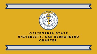 Golden Key CSUSB Chapter Moments