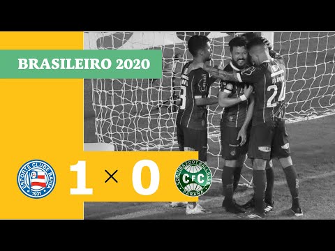 Bahia 1 x 0 Coritiba - Gol - 12/08 - Brasileirão 2020